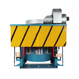 中頻爐，感應爐鋼殼爐體的特點：（洛陽萬峰工業爐）